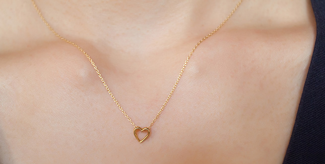 All is Full of Love 18K Necklace